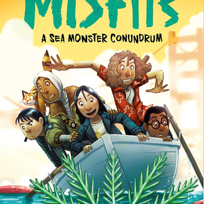 A Sea Monster Conundrum (The Misfits) I Lisa Yee