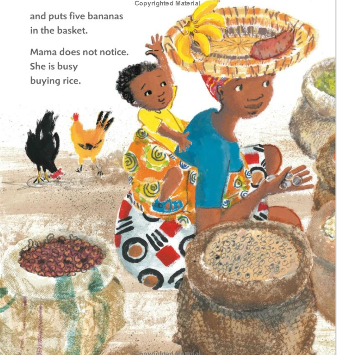 Baby Goes to Market Board Book I Atunike
