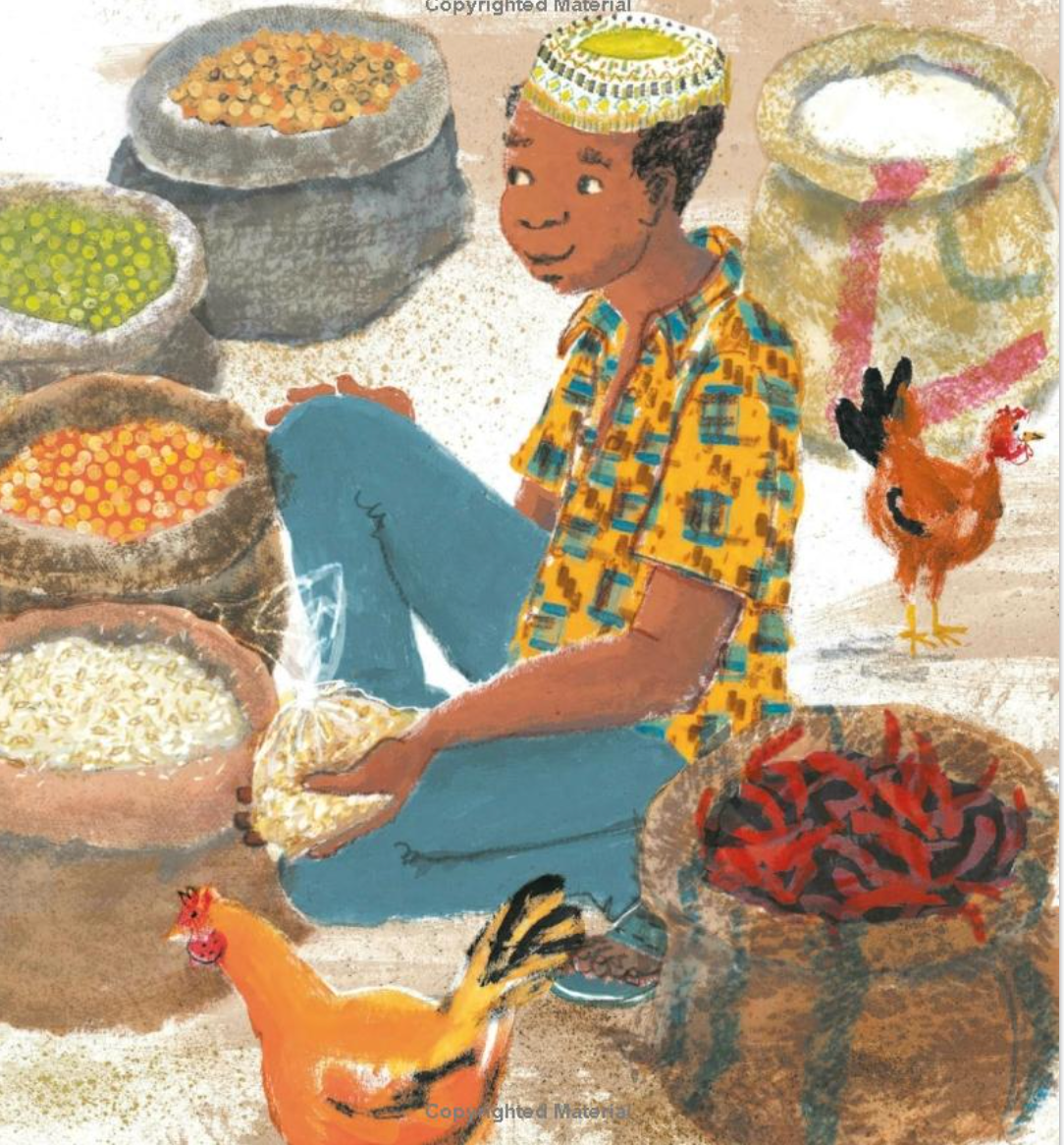 Baby Goes to Market Board Book I Atunike