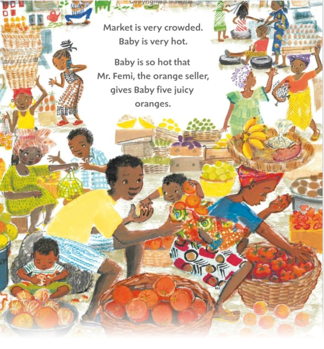 Baby Goes to Market Board Book I Atunike