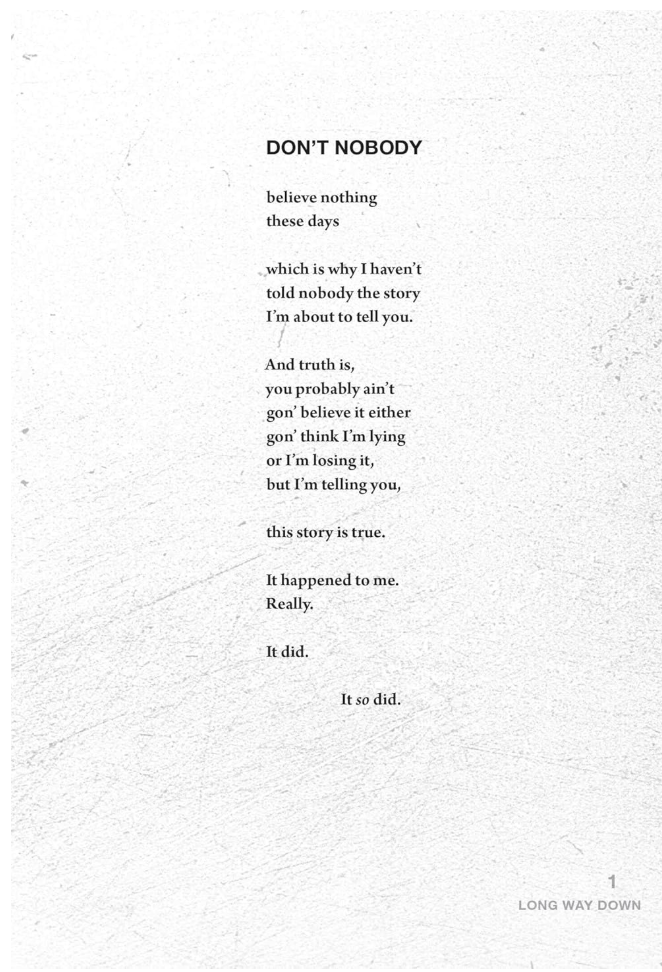 Long Way Down I Jason Reynolds
