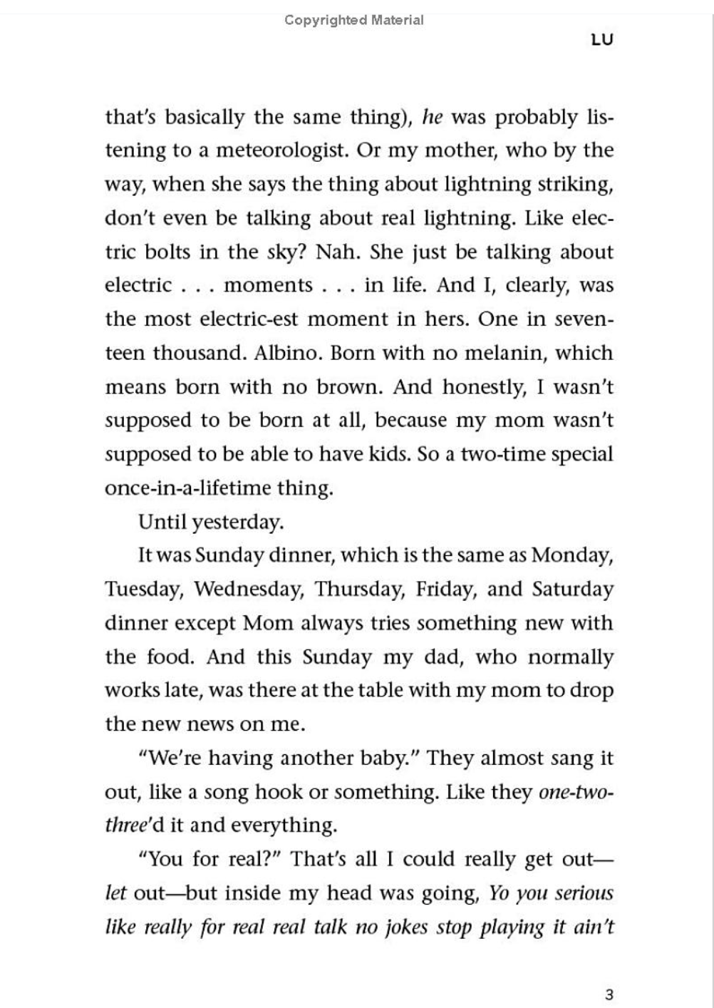 Lu (Book #4 of Track) I Jason Reynolds