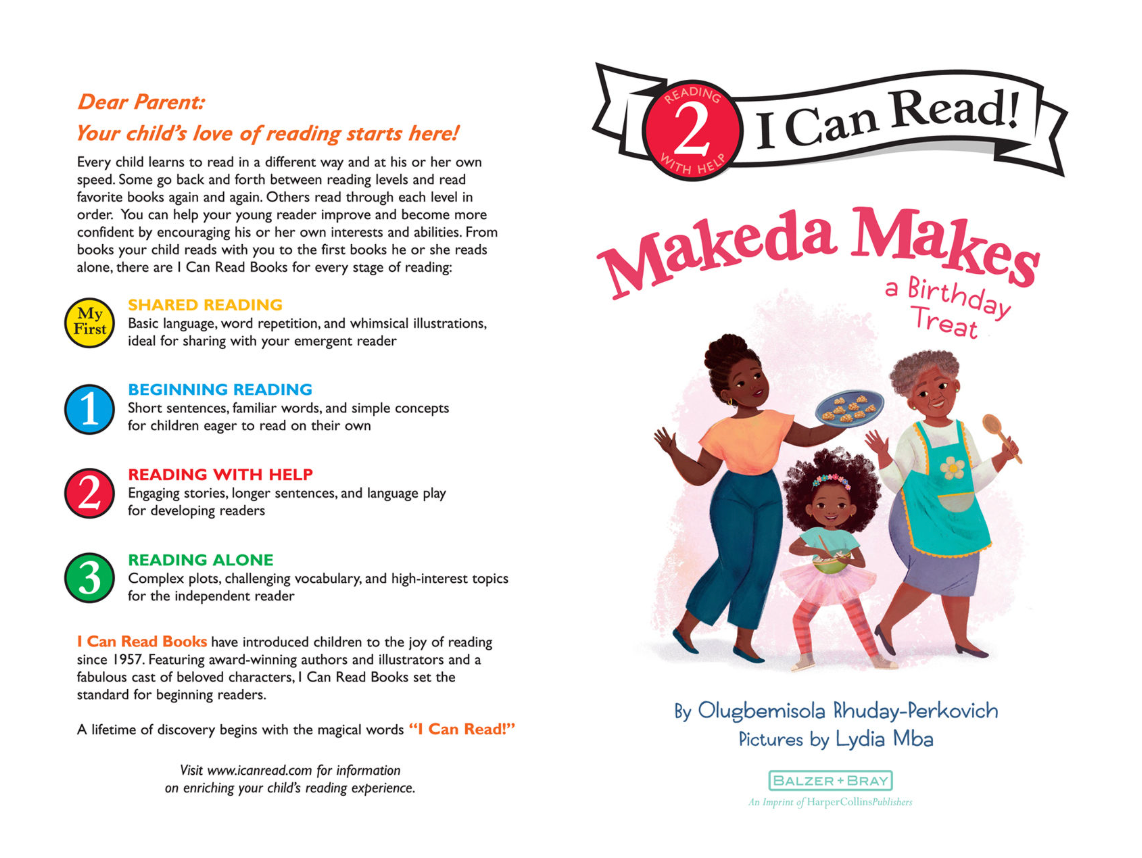 Makeda Makes a Birthday Treat (I Can Read Level 2) I Olugbemisola Rhuday-Perkovich,