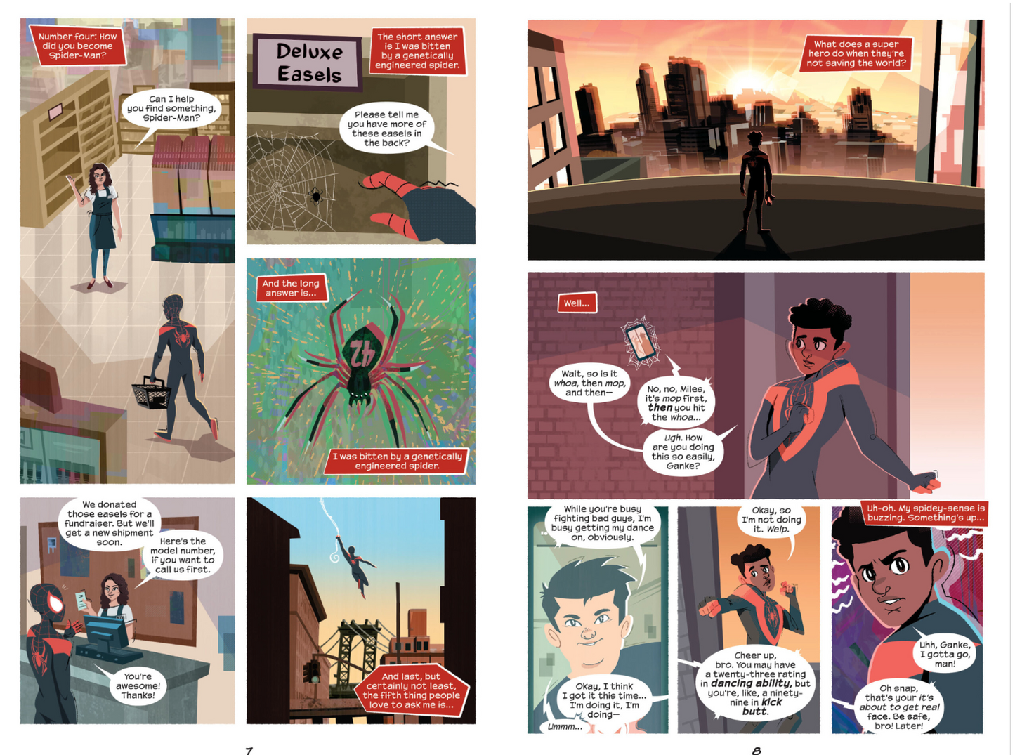 Miles Morales: Shock Waves (Original Spider Man Graphic Novel) I Justin A Reynolds