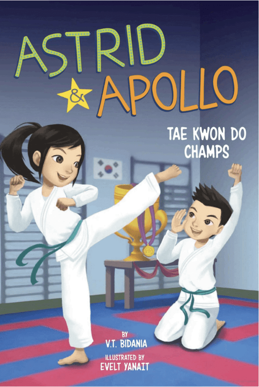 Astrid & Apollo-Tae Kwon Do Champs