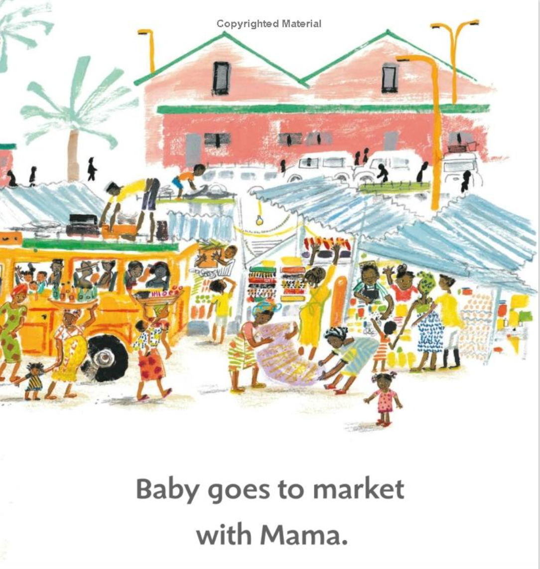 Baby Goes to Market Board Book I Atunike