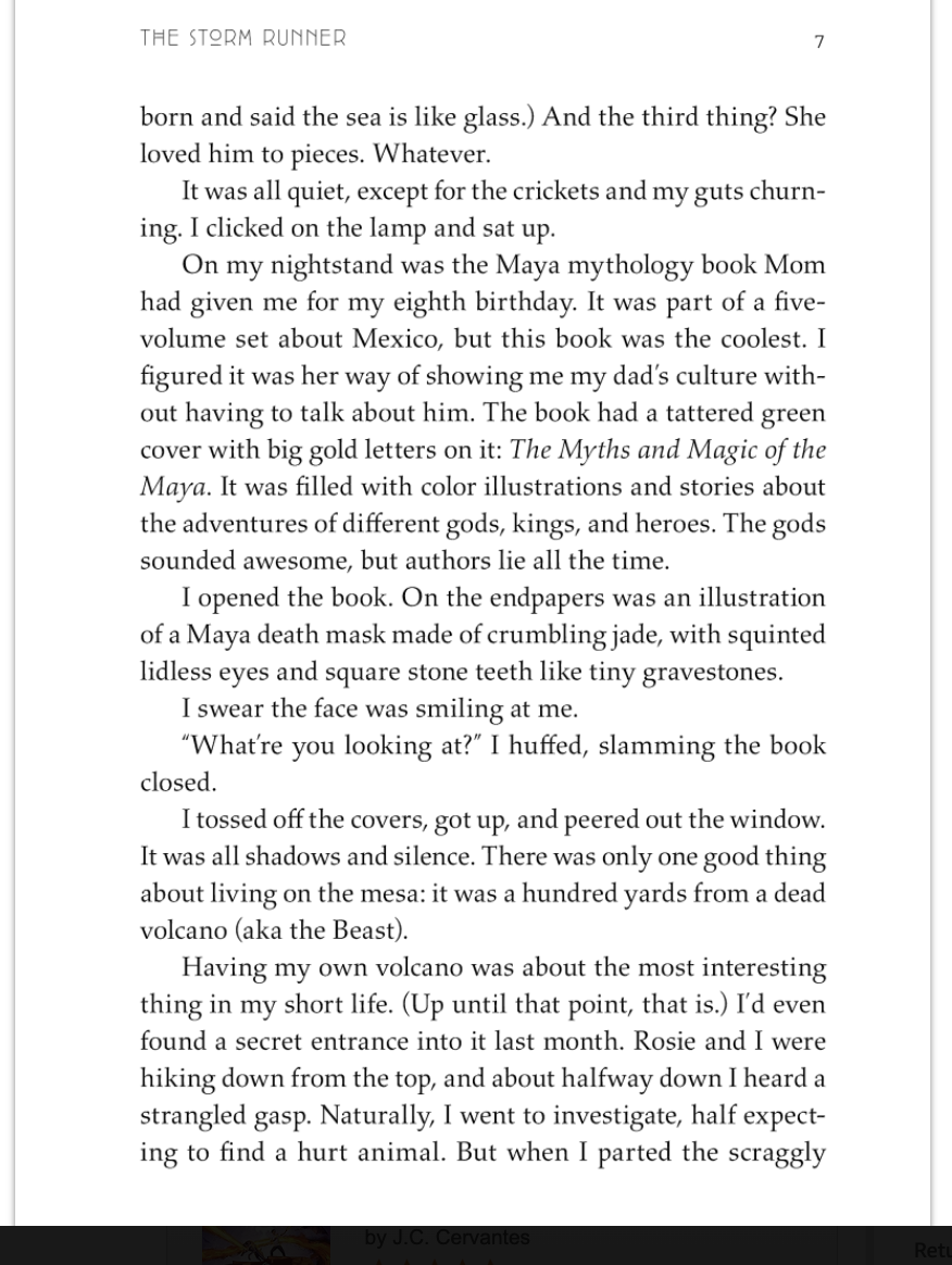 Rick Riordan Presents: The Storm Runner, Book 1 I J.C. Cervantes