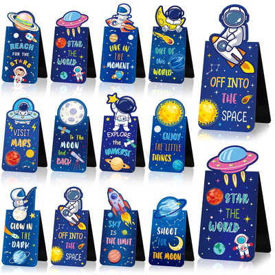 Bookmarks: Space Themed Magnetic