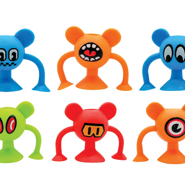 Pencil stands: Suction Monster