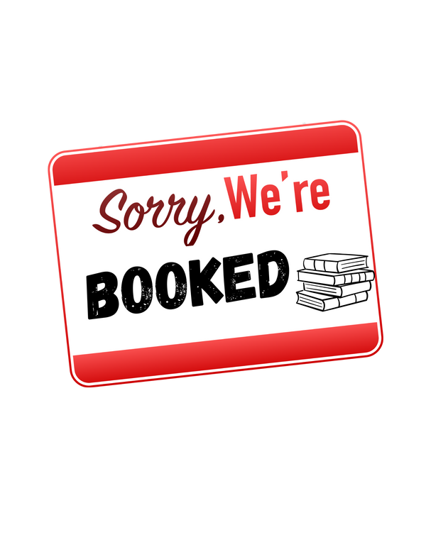 Pin I Sorry We're Booked