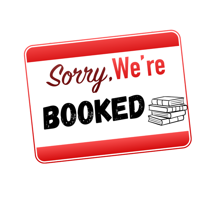 Pin I Sorry We're Booked