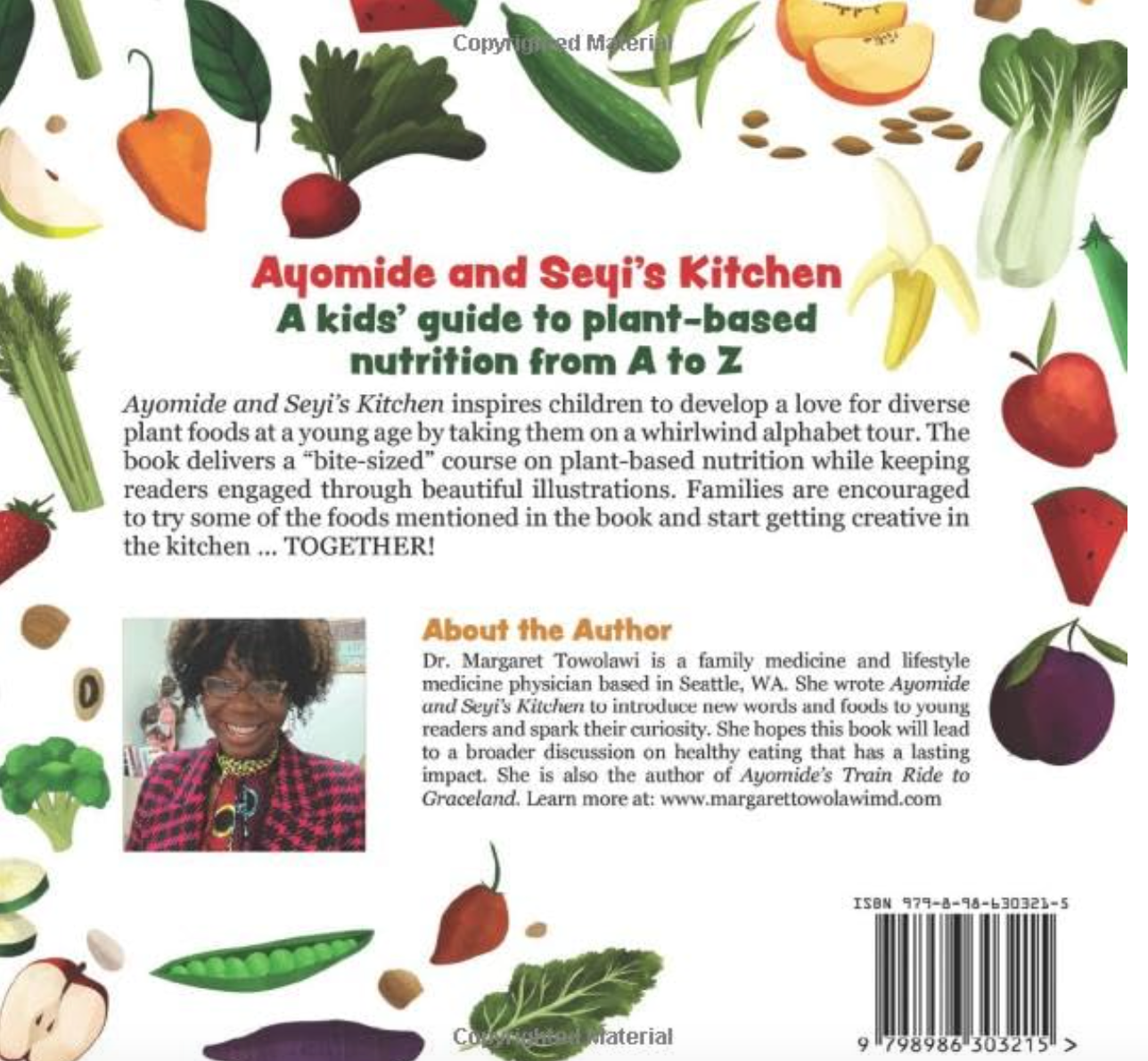 Ayomide and Seyi's Kitchen: A kids' guide to plant based nutrition from A to Z I Margaret Towolawi, MD