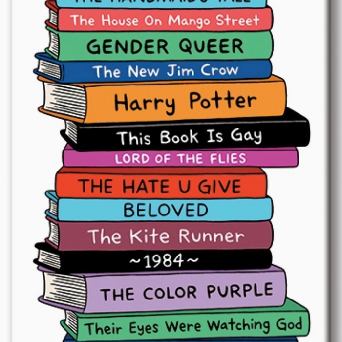 Banned Book magnet