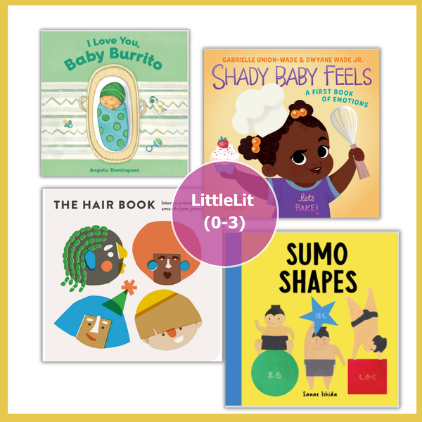 LITTLELIT (Ages 0–3) – MONTHLY BOOK JOY FOR TINY READERS!