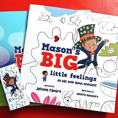 Masons Big Little Feelings coloring book I Jasmine Fambro