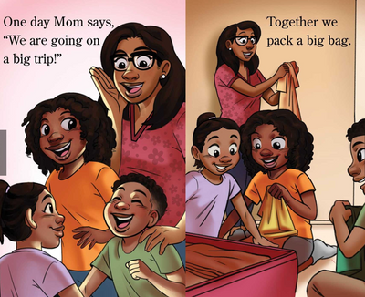 Parker Takes a Trip : Ready-to-Read Level 1 (A Parker Curry Book) I Jessica & Parker Curry