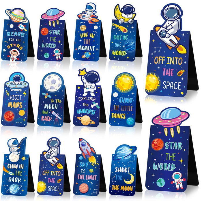 Bookmarks: Space Themed Magnetic