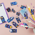 Bookmarks: Space Themed Magnetic