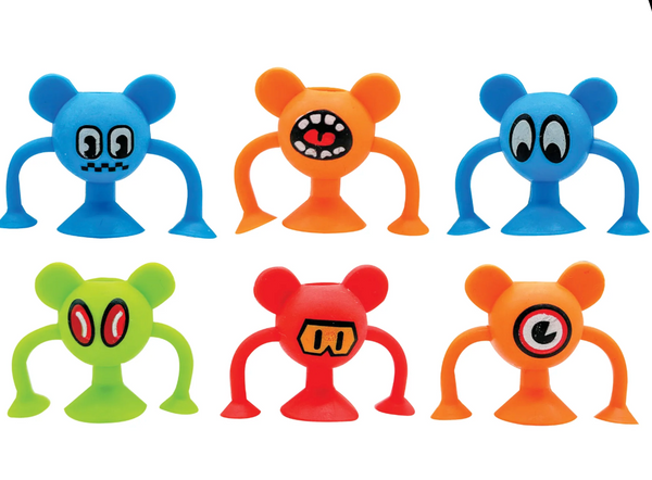 Pencil stands: Suction Monster